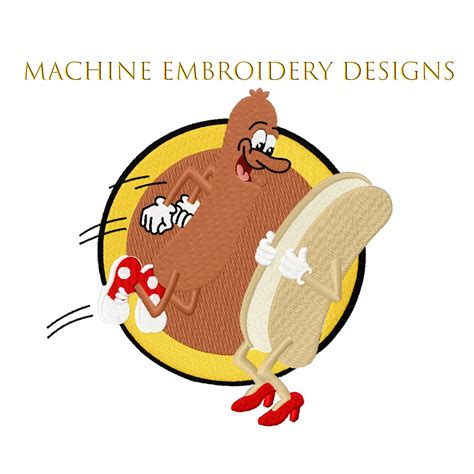 Humorous Designs for Embroidery Machines .